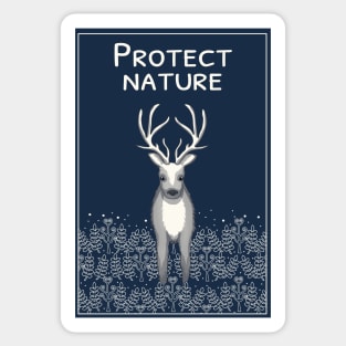 Protect nature Sticker